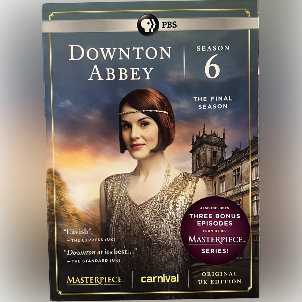 Downton Abbey season 6 new in box DVD set